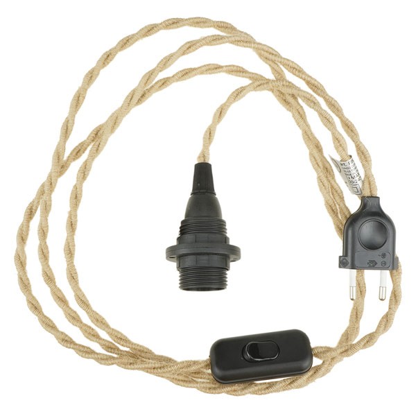 Fassung E27 Fassung E14 mit Kabel Schalter und Stecker 